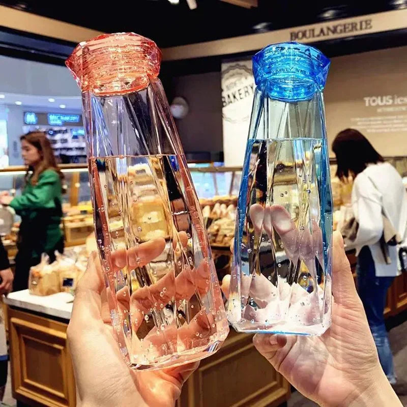 Botellas de agua de vidrio transparente sin BPA 500ml