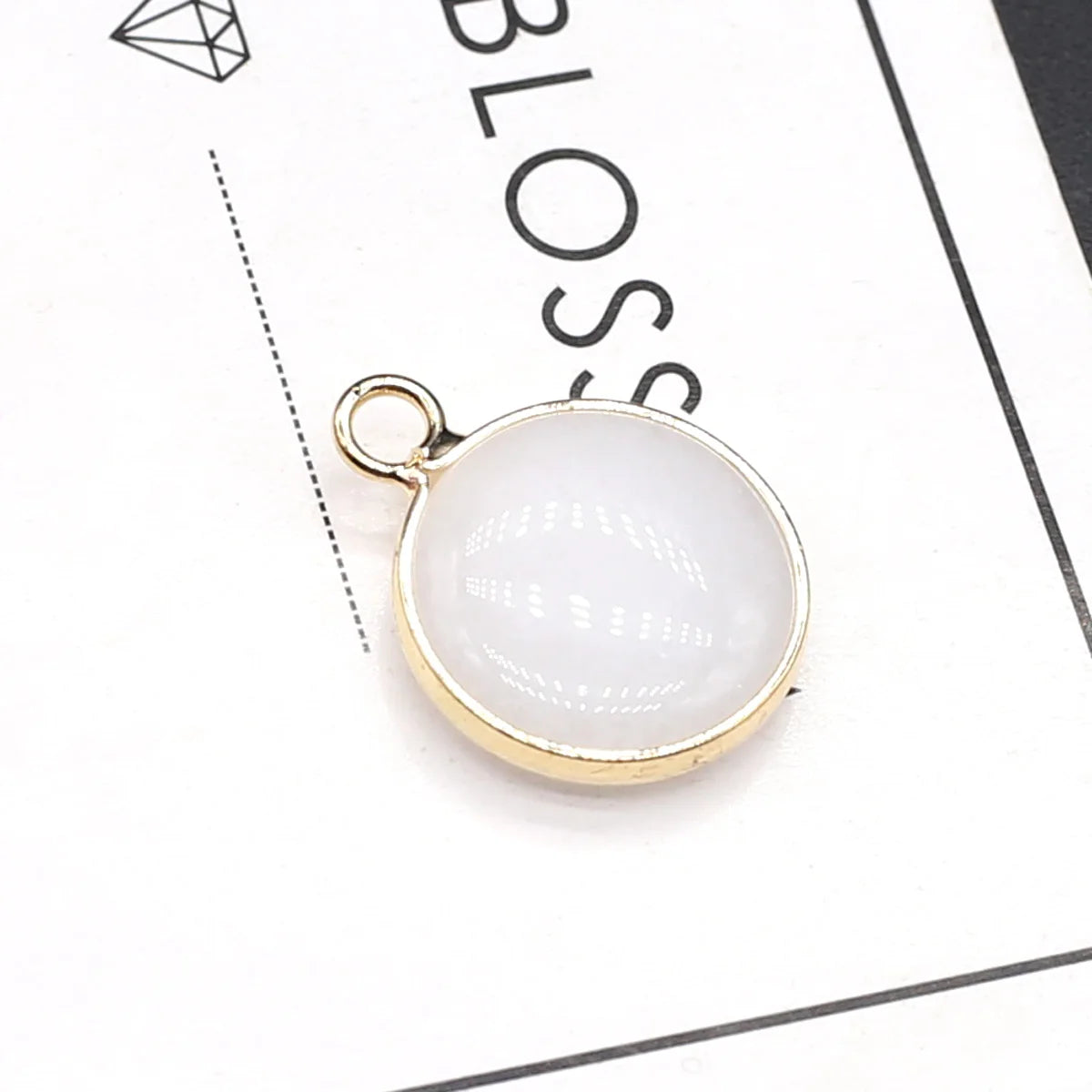 Colgante de piedra natural Forma redonda