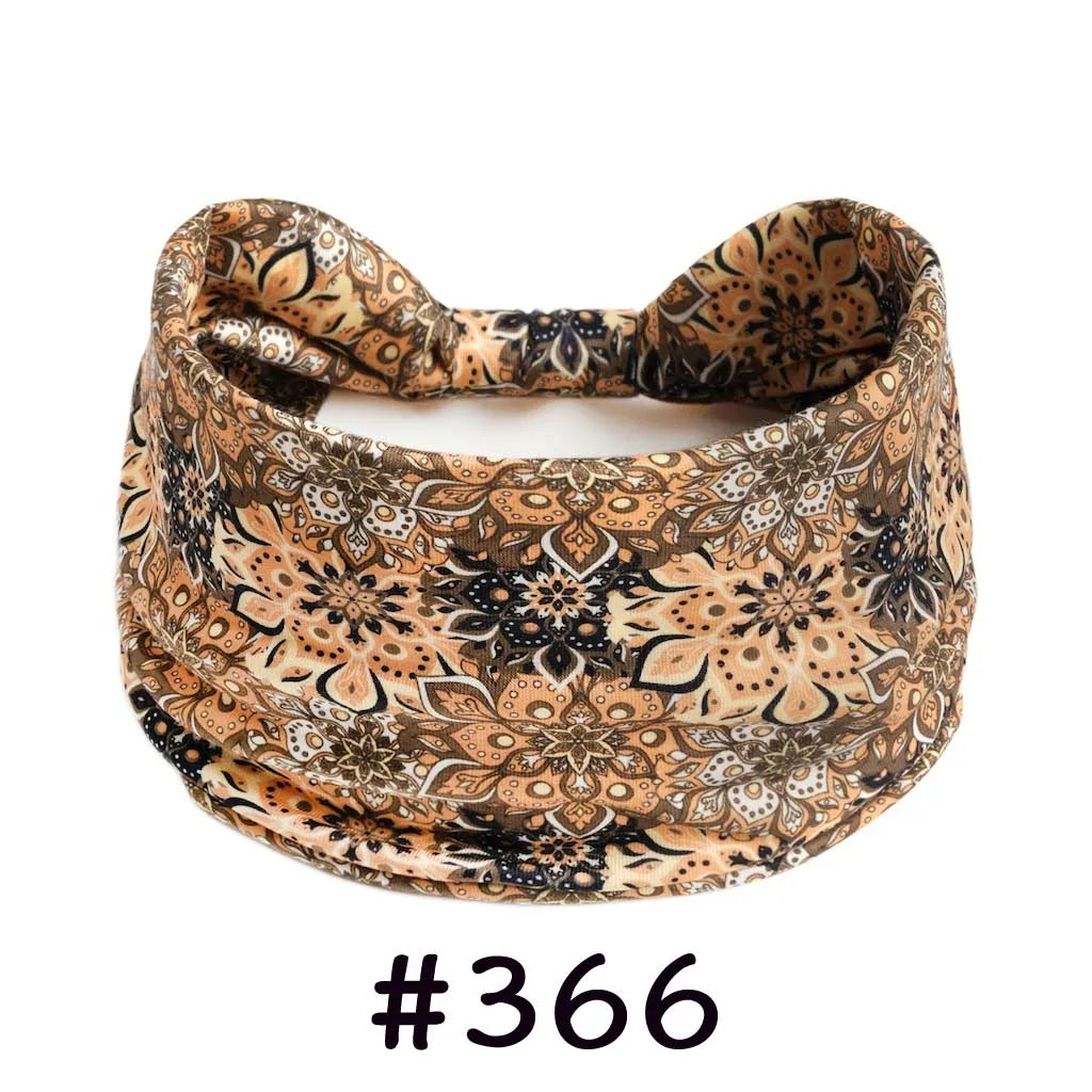 Diademas bohemias de algodón