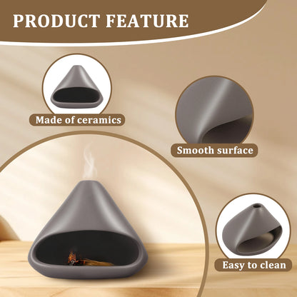 Quemador de incienso de cerámica Palo Santo y paquetes de salvia