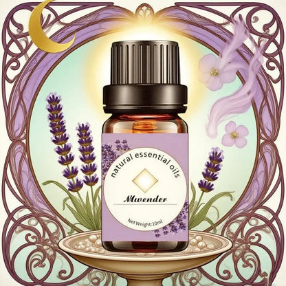 Aceites esenciales de Pure Aroma 10 ml (eucalipto, lavanda, incienso, salva, sándalo) para humidificador