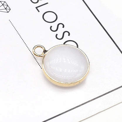 Colgante de piedra natural Forma redonda