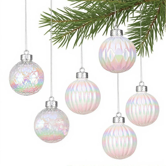 3 piezas/caja Decoraciones de bolas de Navidad