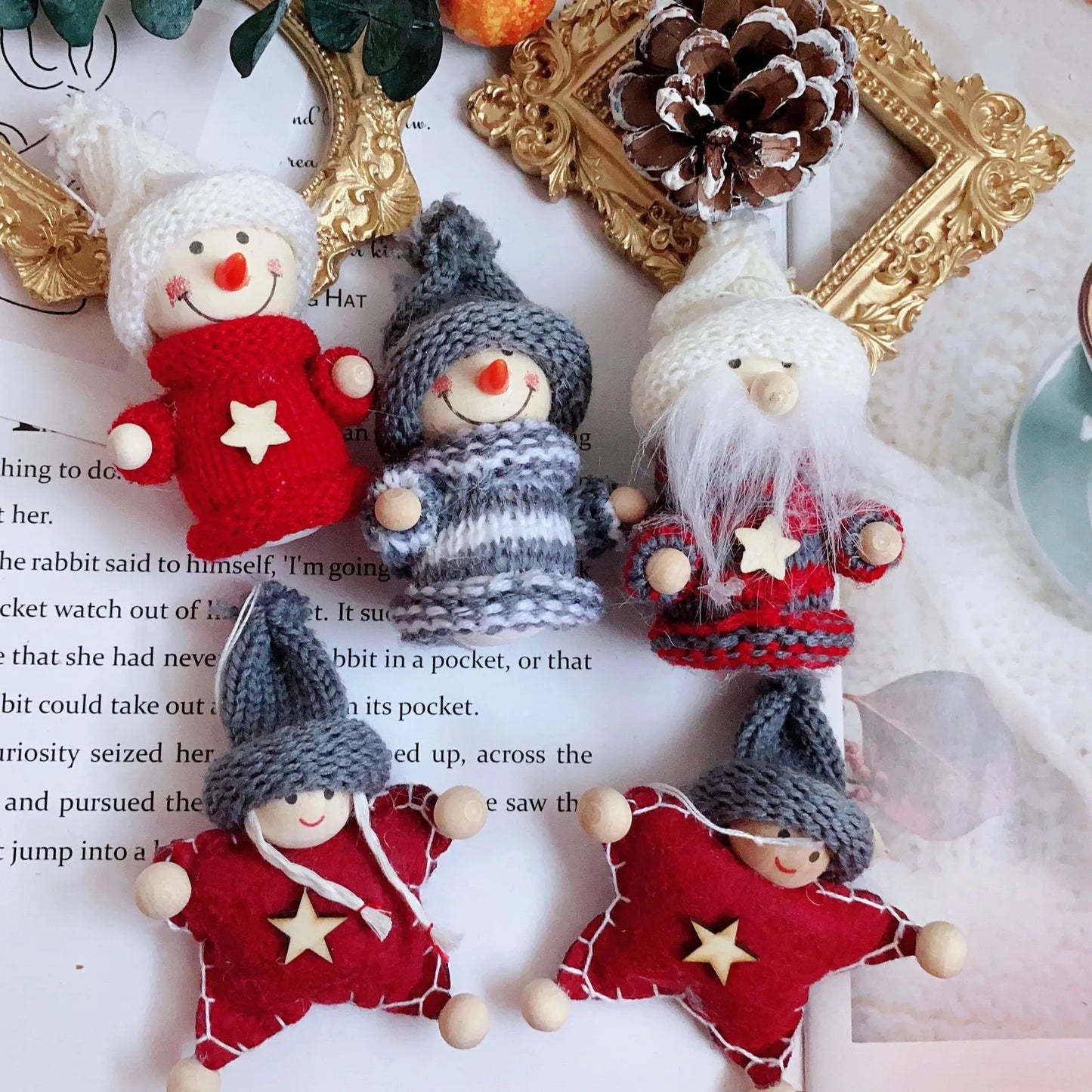 Muñecos divertidos para Árbol de Navidad