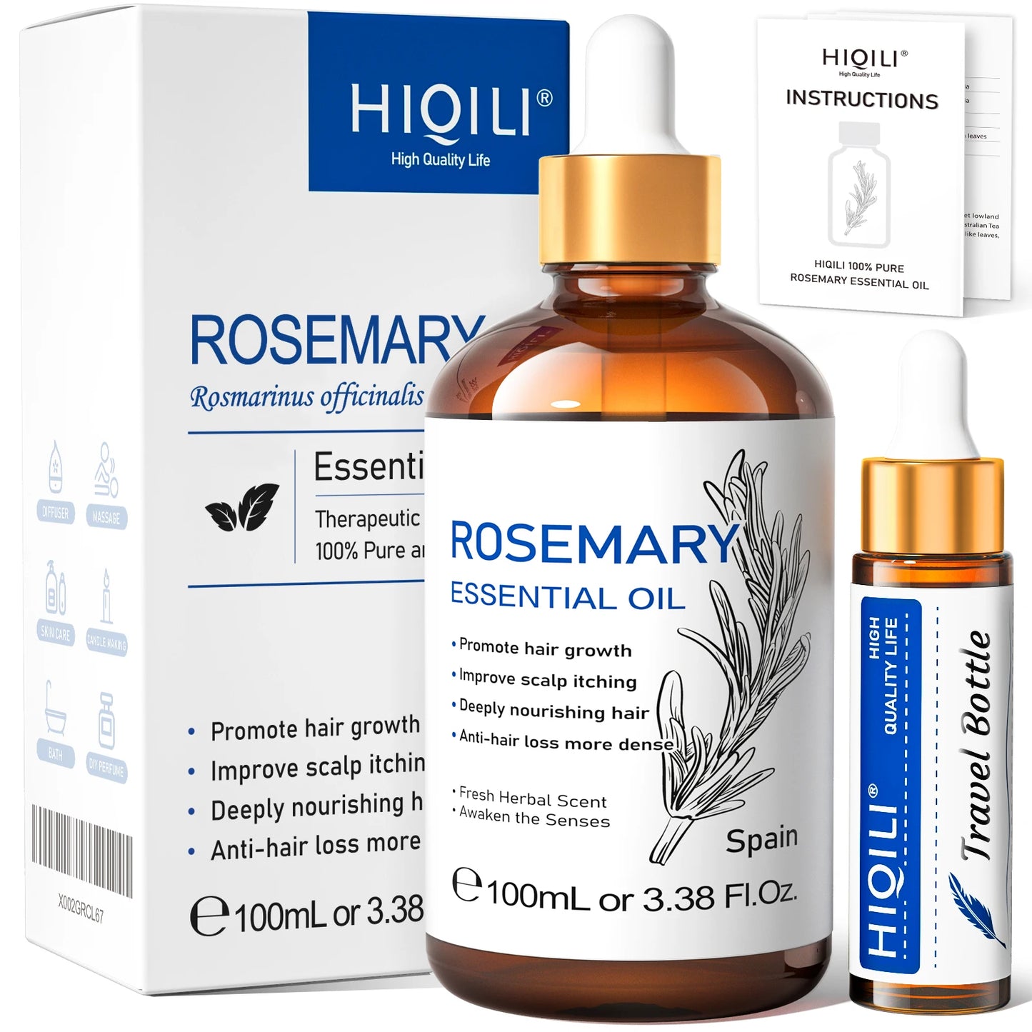 Aceite esencial de diferentes aromas 100ML