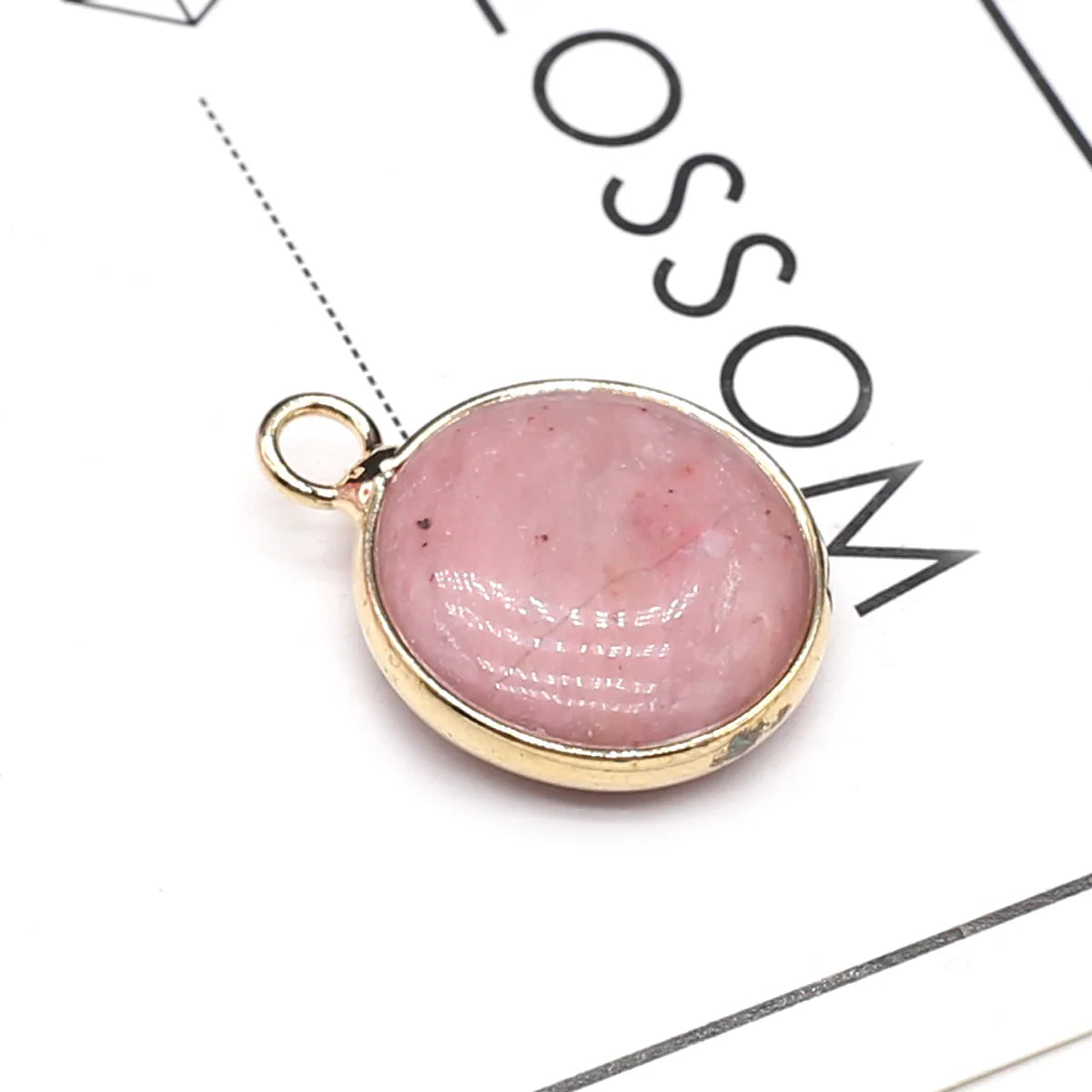 Colgante de piedra natural Forma redonda