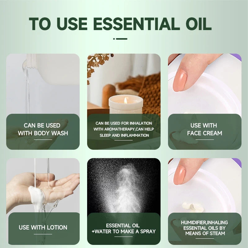 Aceite de flores secas de naturaleza versátil 60 ml Aceite esencial de romero Cuidado de la piel Relajación Hogar Añadir al difusor Spray