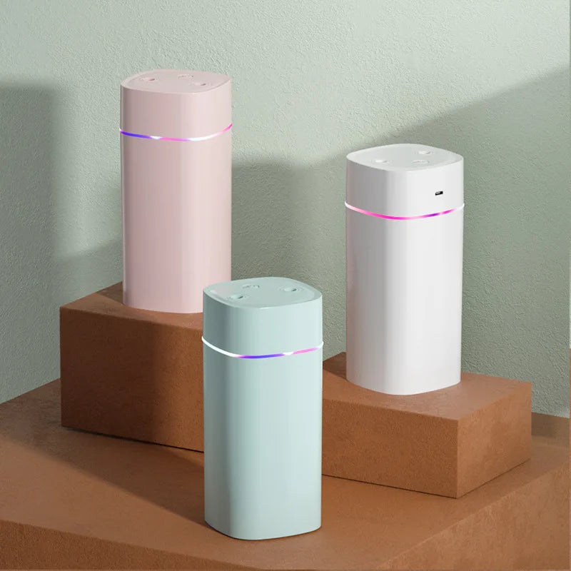 Humidificador USB de doble boquilla | Súper niebla y ultra silencioso