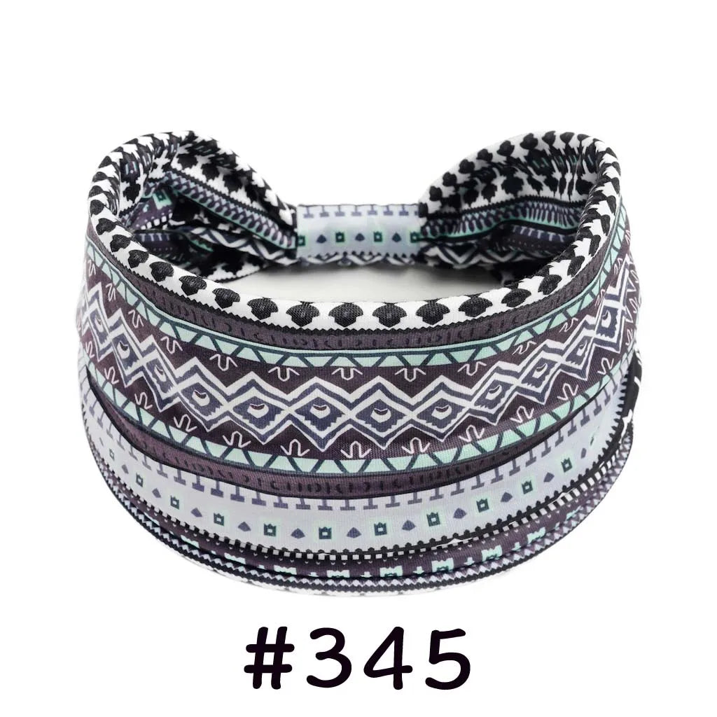 Diademas bohemias de algodón