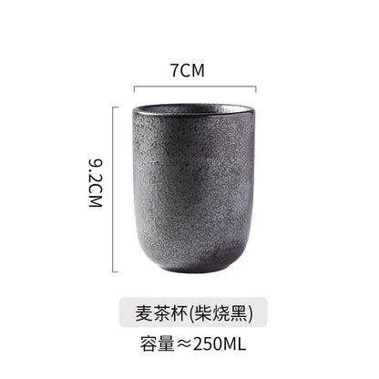 Taza de té alta de estilo japonés