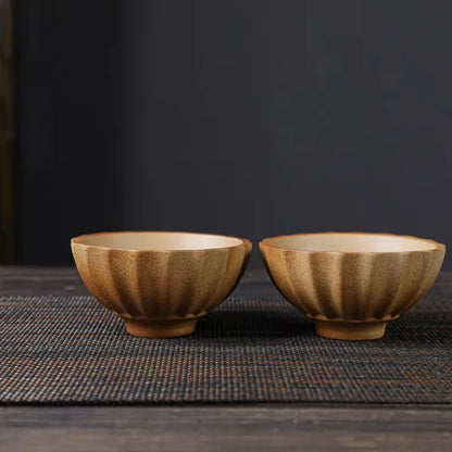 Olla de viga de elevación de cerámica gruesa estilo japonés y accesorios