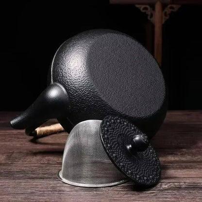 Tetera de hierro fundido japonés