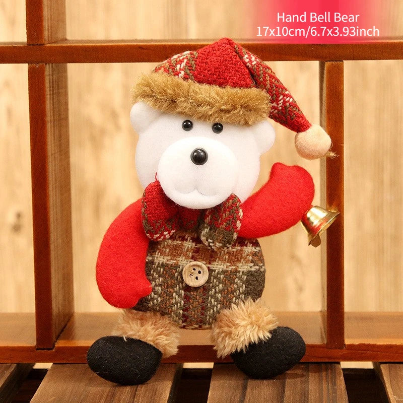 Papá Noel Muñeco de nieve para el Árbol