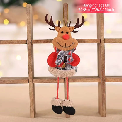 Papá Noel Muñeco de nieve para el Árbol