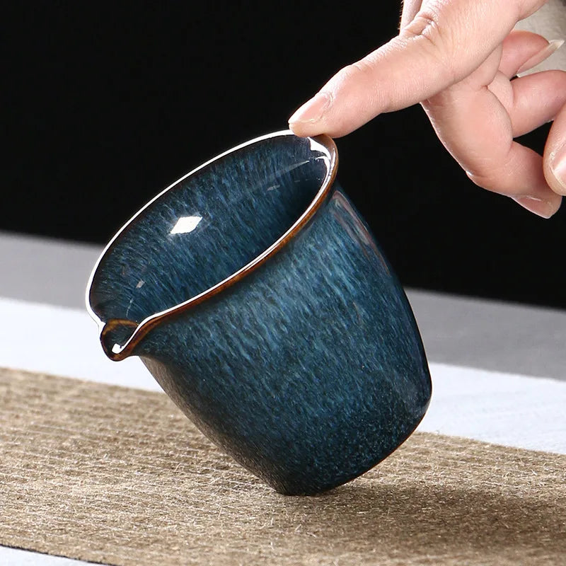 Taza tetera de cerámica