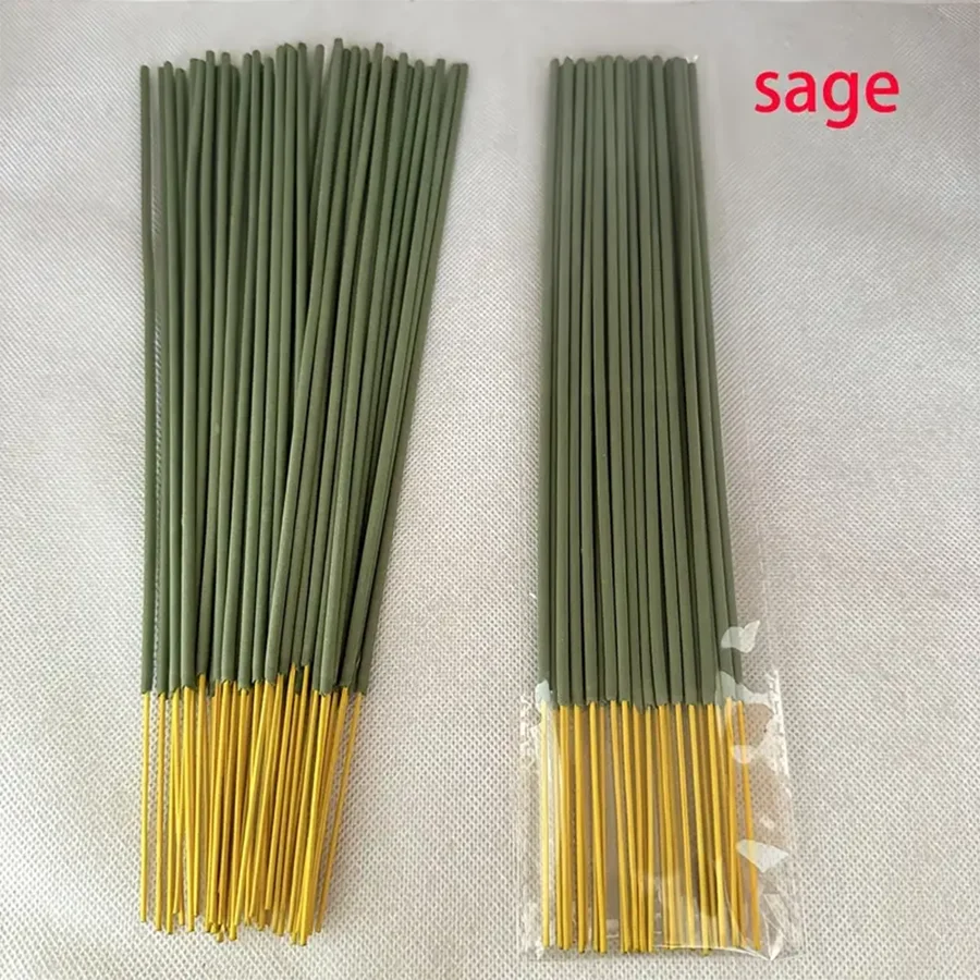 Incienso Con fragancias como salvia, lirio, agujas de pino, coco, flor de cerezo, almizcle, hierba de limón y vainilla