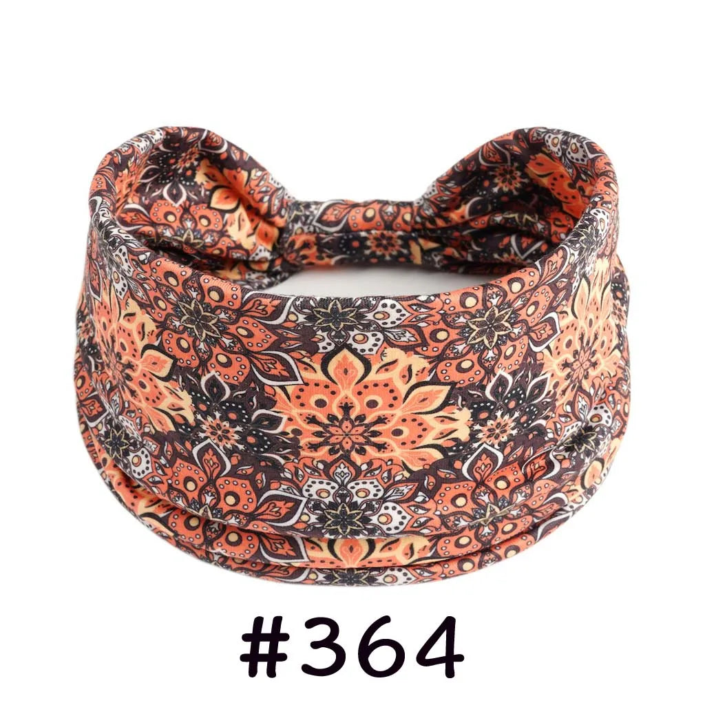 Diademas bohemias de algodón