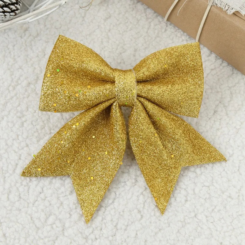 Lazo navideño en varios colore  para árbol de Navidad