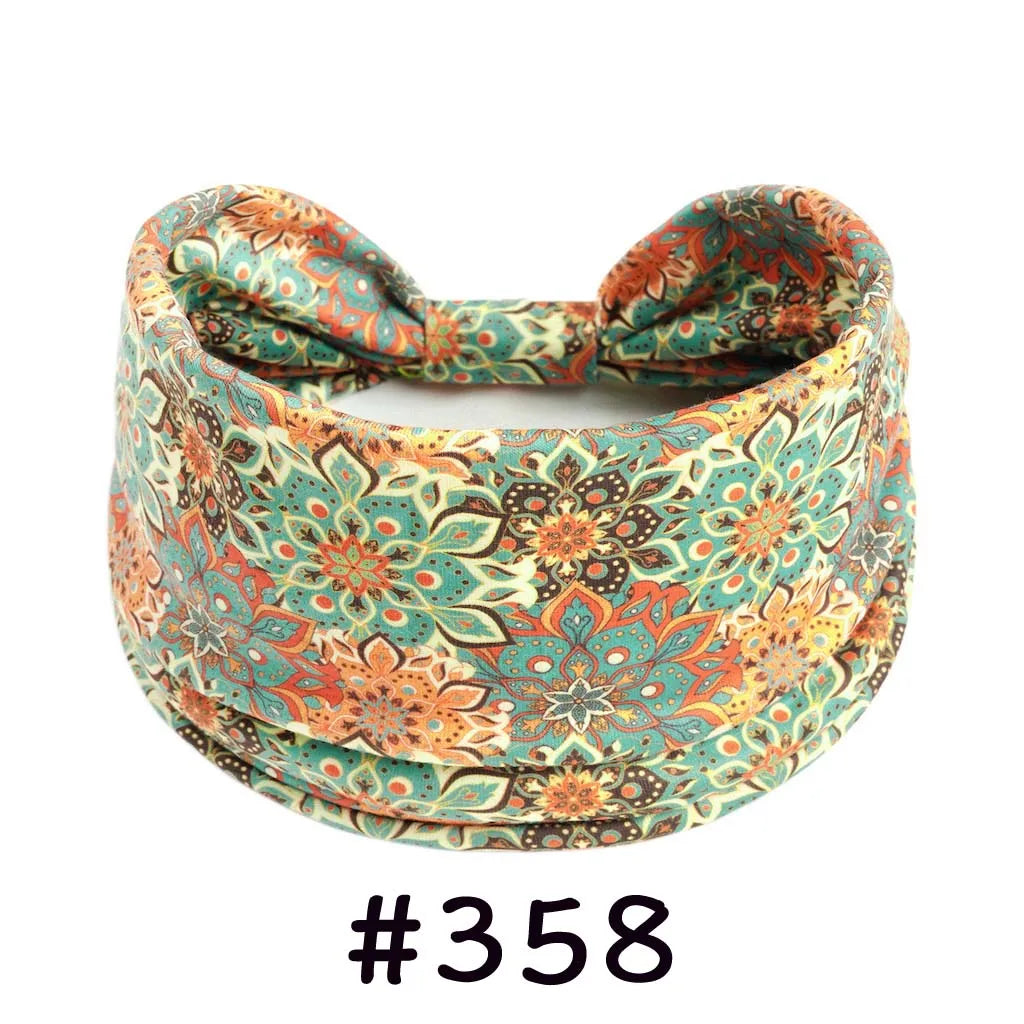 Diademas bohemias de algodón