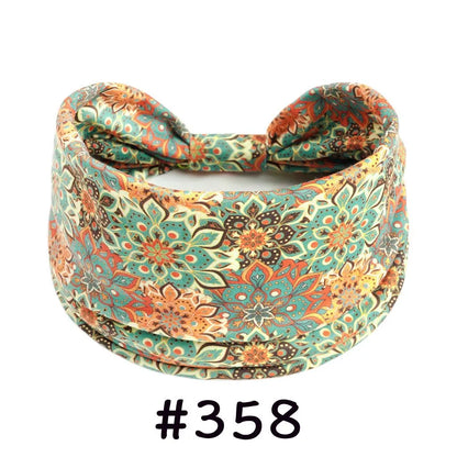 Diademas bohemias de algodón