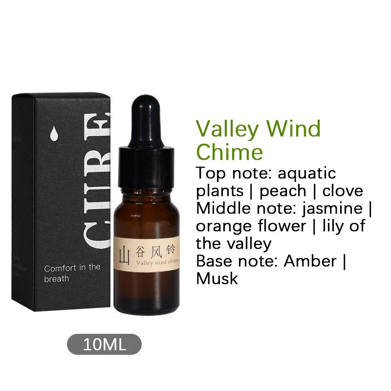 Aceite esencial natural con gotero de vidrio Palos de madera de nogal negro