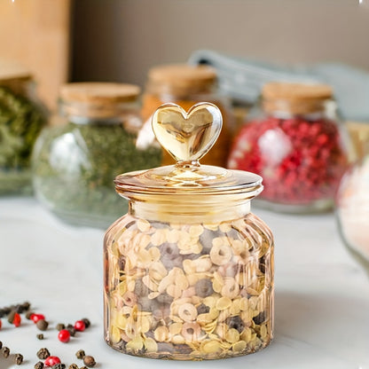 Tarros de almacenamiento de vidrio herméticos