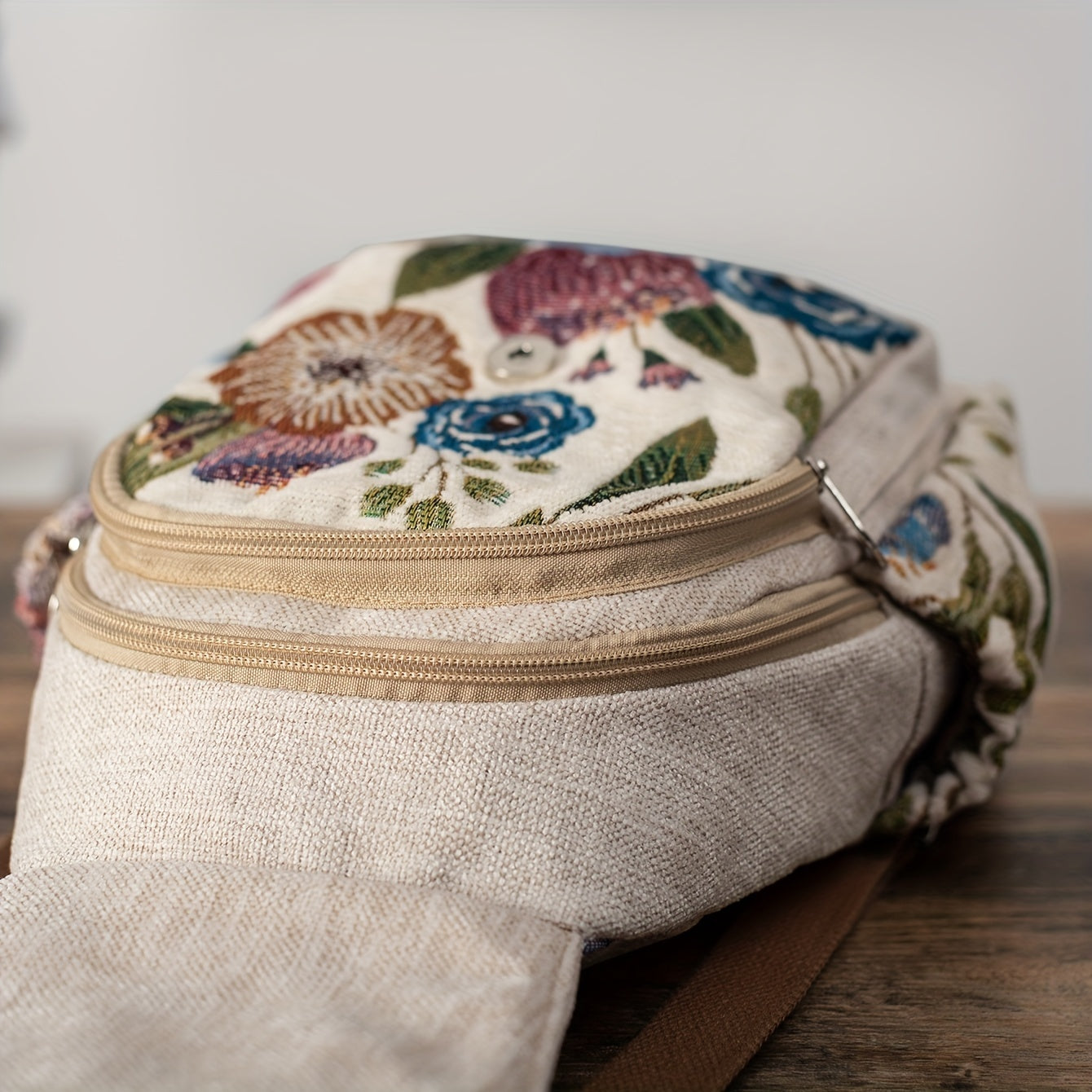 Mochila de estilo étnico vintage