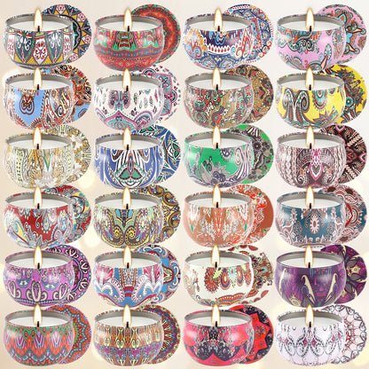 Divertido set 24 velas perfumadas
