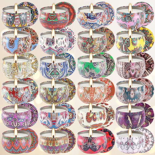 Divertido set 24 velas perfumadas