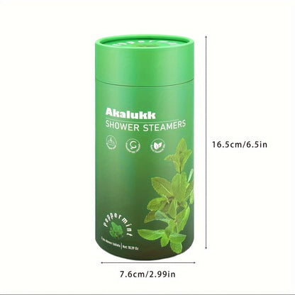 Tabletas de baño con aceites esenciales diferentes aromas