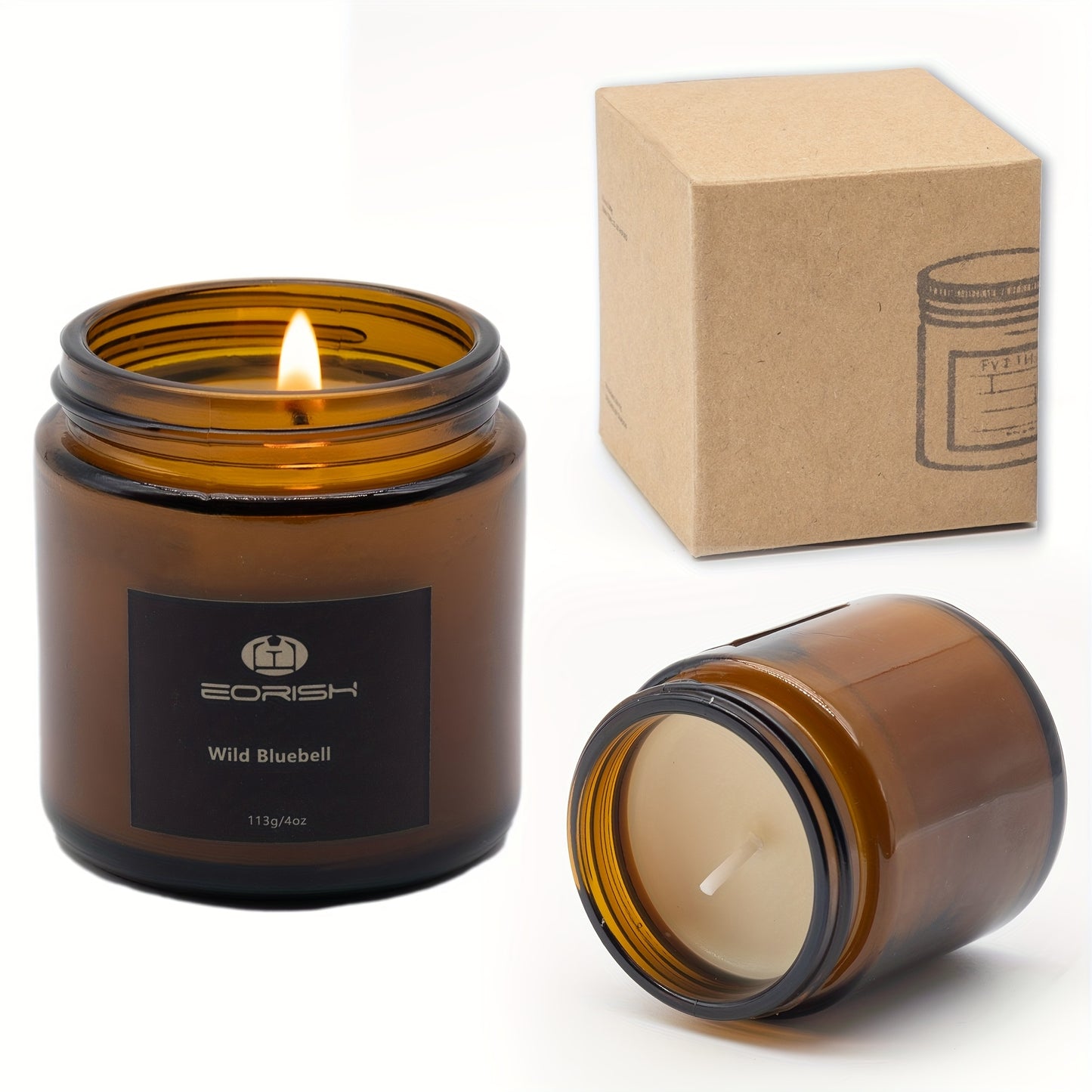 Juego de regalo de velas perfumadas de 20 piezas - Regalos de velas de soja de 80 oz