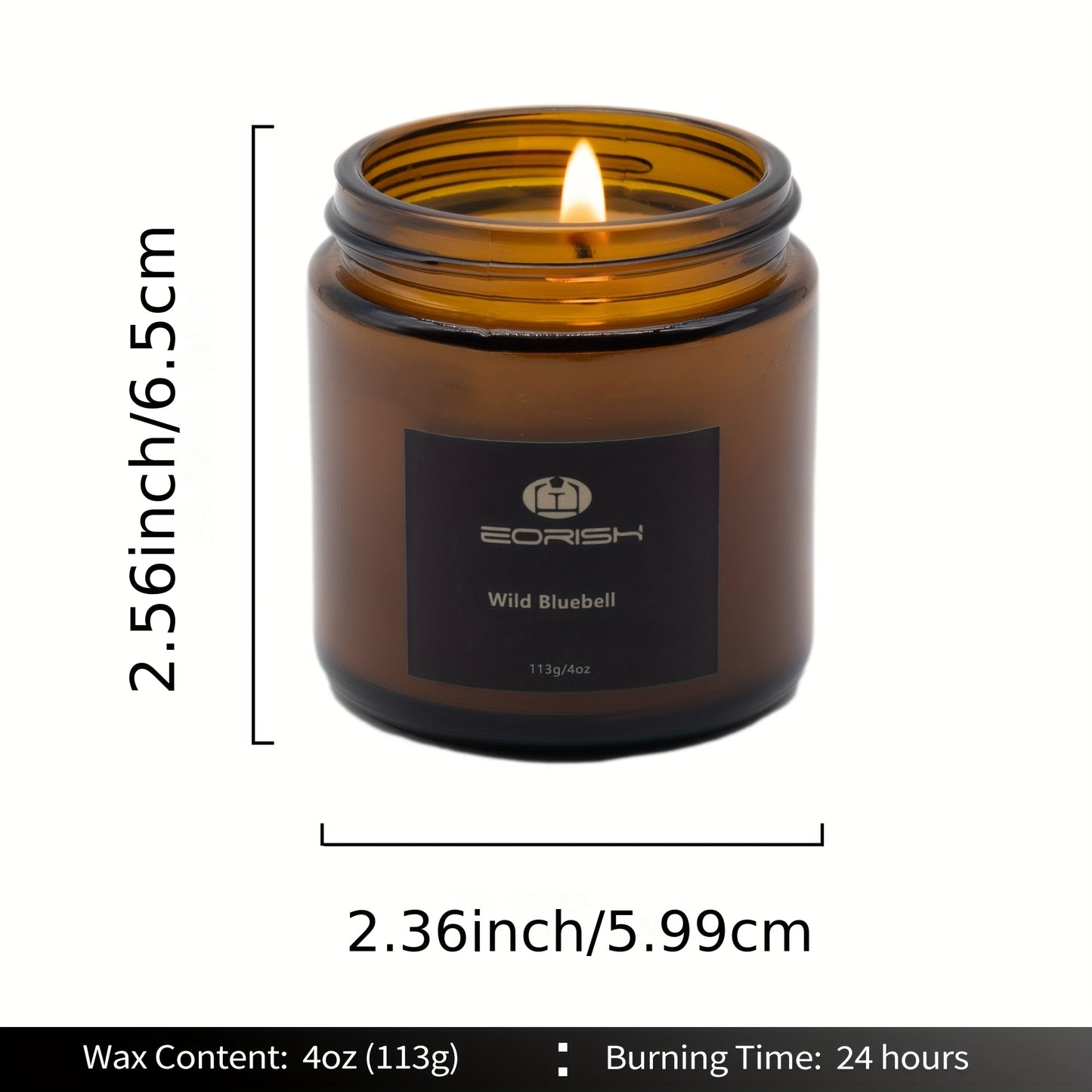 Juego de regalo de velas perfumadas de 20 piezas - Regalos de velas de soja de 80 oz