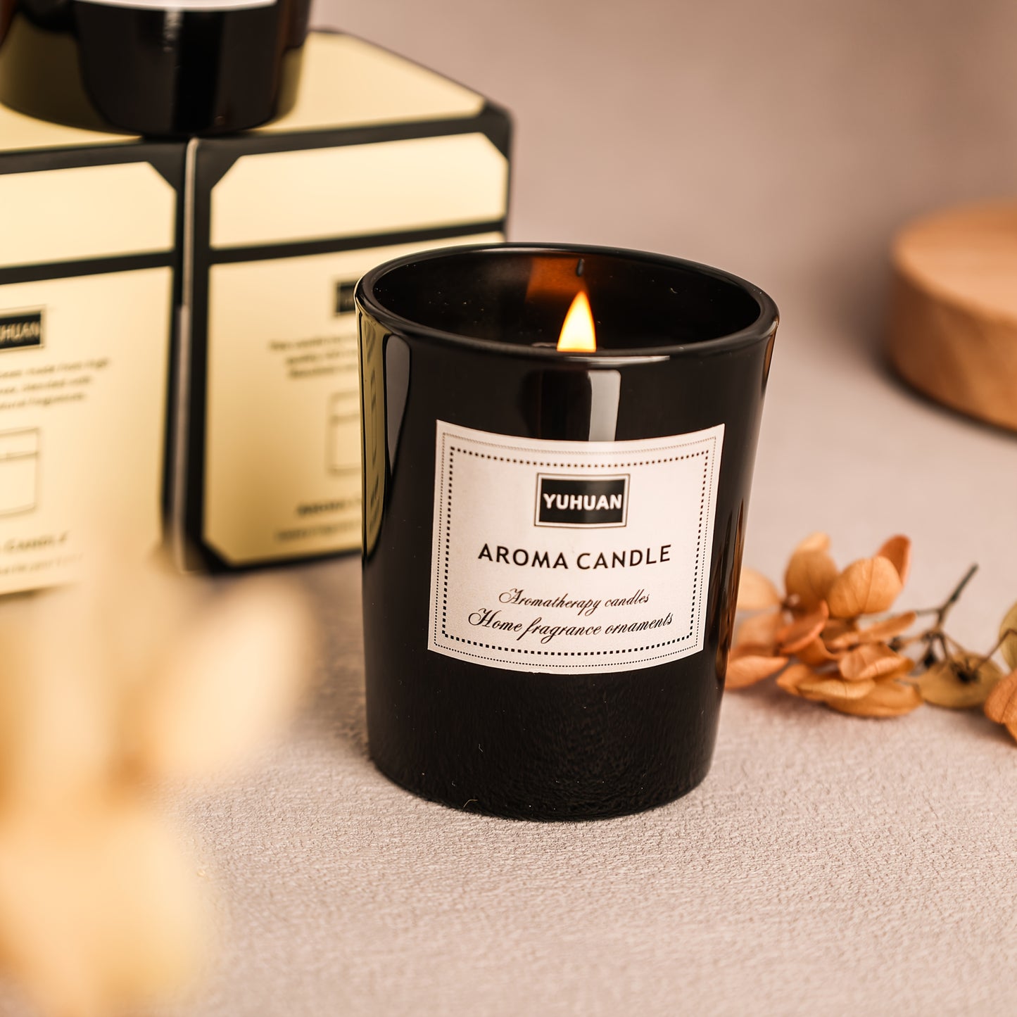 6 piezas velas perfumadas con aceite esencial