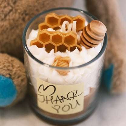 Velas perfumadas diseñadas a mano