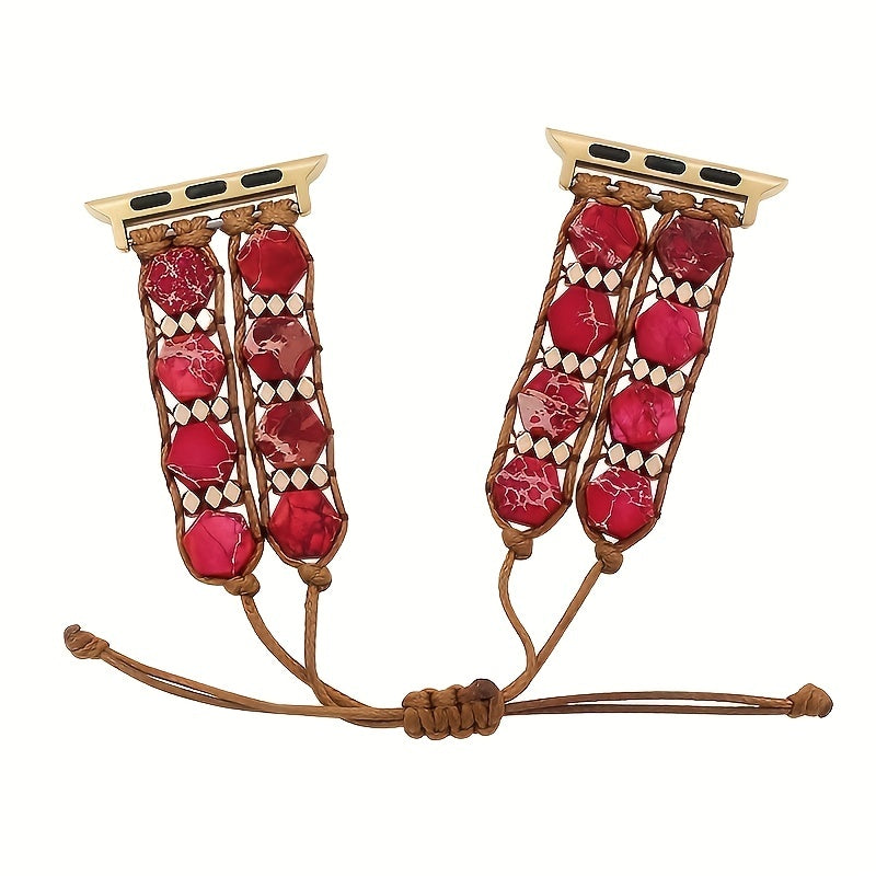 Boho Stone Watch Wristband Compatible with Apple Watch