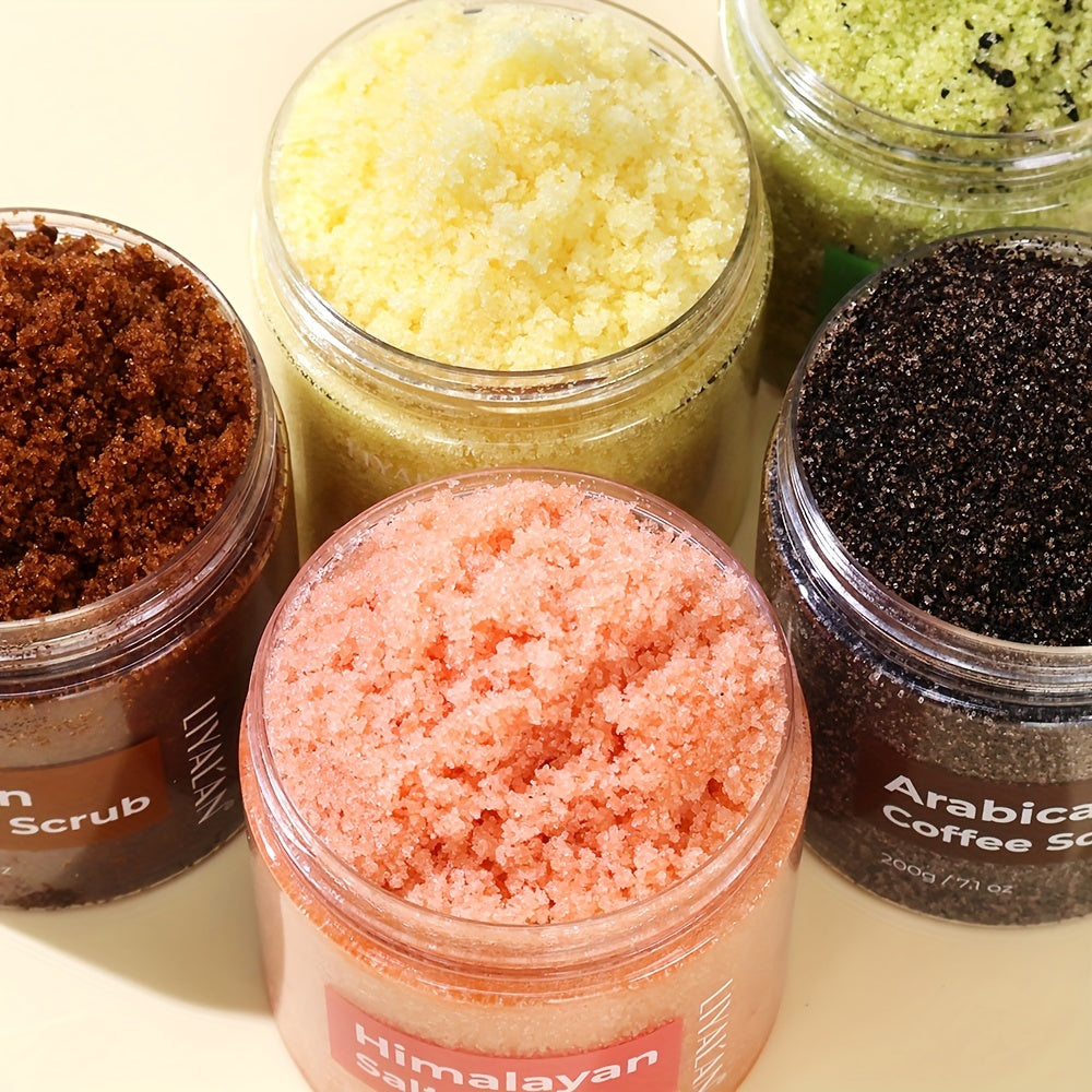 Exfoliante corporal de sal marina del Himalaya