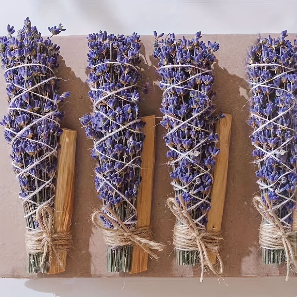 Palos de lavanda de la Madera Sagrada de Perú: calmantes y purificadores