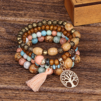 Pulsera hecha a mano - Estilo bohemio elegante
