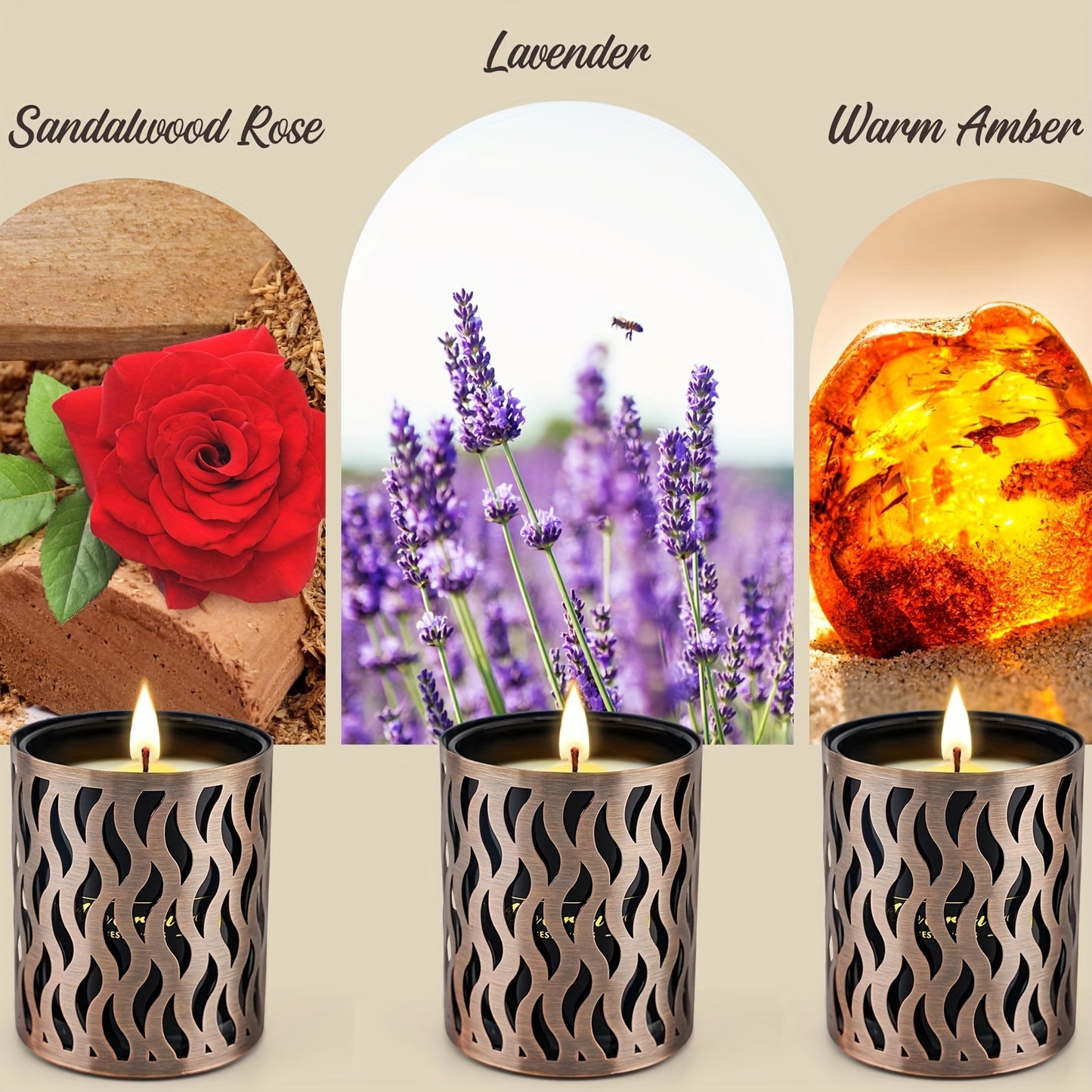 120-hour black soy candles