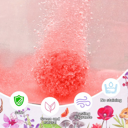 Bombas de baño ricas en aceites esenciales